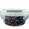 A new high-appearation-level, simple and transparent plastic food storage box for portable use in the kitchen and for preserving fruits and vegetables Item Picture